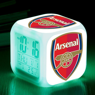 Ceas cu alarmă digital Union Jack LED Drapelul Regatului Unit Iluminare din spate Amânare Termometru Calendar Ceas Ceasuri de masă Lămpi