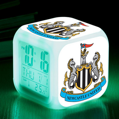 Ceas cu alarmă digital Union Jack LED Drapelul Regatului Unit Iluminare din spate Amânare Termometru Calendar Ceas Ceasuri de masă Lămpi