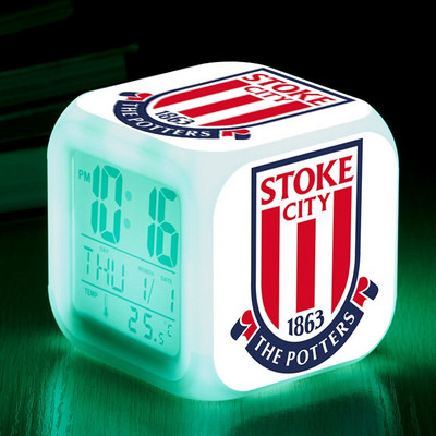 Ceas cu alarmă digital Union Jack LED Drapelul Regatului Unit Iluminare din spate Amânare Termometru Calendar Ceas Ceasuri de masă Lămpi