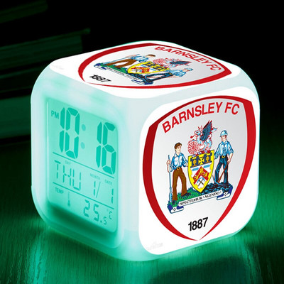 Ceas cu alarmă digital Union Jack LED Drapelul Regatului Unit Iluminare din spate Amânare Termometru Calendar Ceas Ceasuri de masă Lămpi