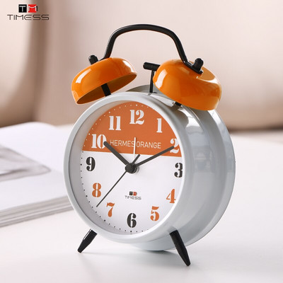 TIMESS Nou Ceas Deșteptător Creativ Pentru Dormitor Clopot De Metal Ceas Deșteptător De Culoare Mică Pentru Copii Studenti Cu Ceas Deșteptător Cu lumină de noapte
