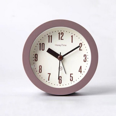Lakásdekoráció Divat Kreatív ébresztőóra Retro Kerek Többfunkciós Egyszerű Éjjeli Személyiség Kis Néma Cloc