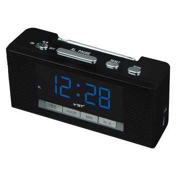 Ρολόι LED Ραδιόφωνο FM Ρολόι Ξυπνητήρι Νυχτερινό Ρολόι Ηλεκτρονικό Επιτραπέζιο Ψηφιακά Ρολόγια Luminova Διακόσμηση σπιτιού Υπνοδωματίου Καλύτερη για δώρο