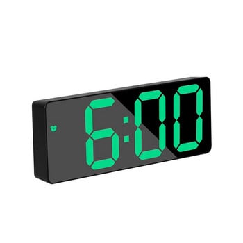 Ψηφιακό Ξυπνητήρι Led Led Snooze Εμφάνιση ώρας Νυχτερινό φως Ρολόι απλού στυλ Ηλεκτρονικά επιτραπέζια ρολόγια με τροφοδοσία Aaa