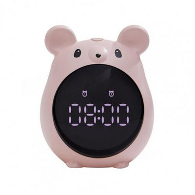 Kreativni patuljasti miš, mali budilnik, crtić, veliki zaslon, oblik miša, punjivo vrijeme za kućnu dekoraciju noćnog stolića