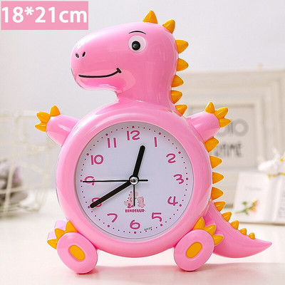 Παιδικά χαριτωμένα κινούμενα σχέδια ρολόι ξυπνητήρι δεινόσαυρος αγόρι μαθητών σπιτιού δυνατό ρολόι δημιουργικό παιδικό τραπέζι ξυπνητήρι