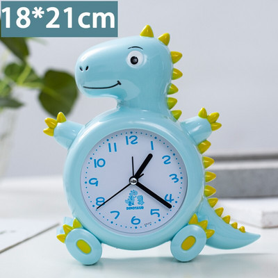Παιδικά χαριτωμένα κινούμενα σχέδια ρολόι ξυπνητήρι δεινόσαυρος αγόρι μαθητών σπιτιού δυνατό ρολόι δημιουργικό παιδικό τραπέζι ξυπνητήρι