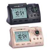 Musulmonų stalinis laikrodis su Adhan žadintuvu Islamo Azan laikas maldai Qiblah kryptis Temp ekranas LED lemputė Hijir kalendorius