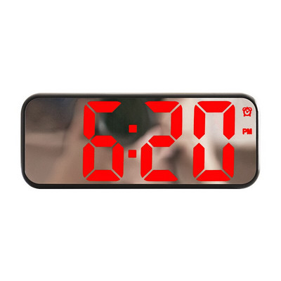 Sat za spavaću sobu Noćni sat Budilica LED digitalni moderni kućni dekor Ružičasti stolni sat za kućne satove Zidni stol Elektronički stol