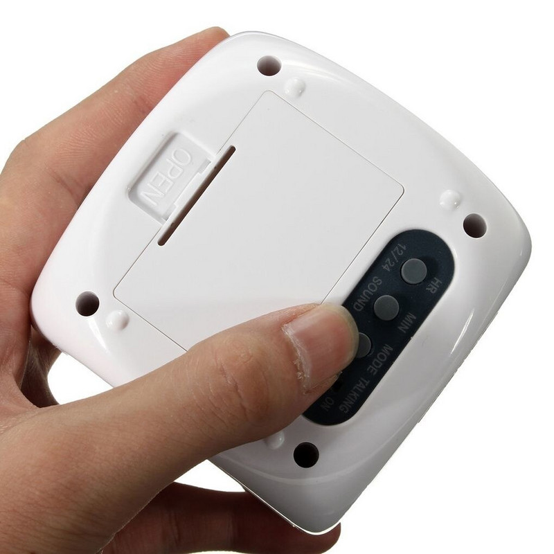 Projekcija Skaitmeninis oras LCD snaudimo laikrodis varpelio signalas ekrano apšvietimas LED projektorius Namų laikrodis foninis apšvietimas stalo laikrodis