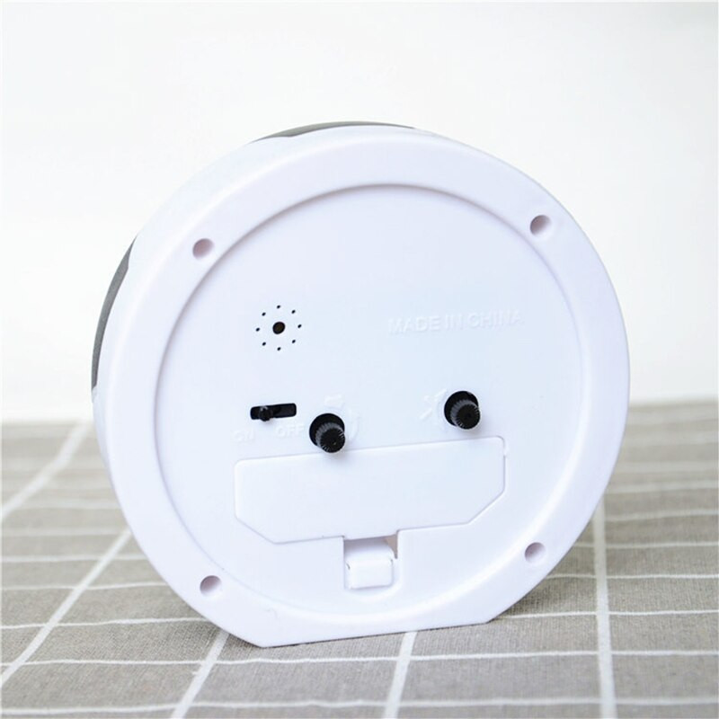 Kūrybinis futbolo žadintuvas vaikams Stalinis žadintuvas Apvalus laikrodis Studentams vaikams Žadintuvas Miegamojo dekoras vaikams Dovanos