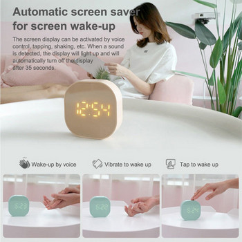 Νέο αυθεντικό ηλεκτρονικό ξυπνητήρι LED Ψηφιακό χρονοδιακόπτη κουζίνας Με δυνατότητα εναλλαγής θερμόμετρου Προσαρτώμενο φορητό πολυλειτουργικό