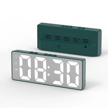 Μοντέρνο απλό ηλεκτρονικό ρολόι LED Ρολόι διπλής χρήσης Ψηφιακό ρολόι ξυπνητηριού διπλής χρήσης