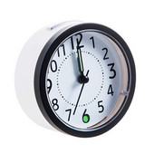 Ceas cu alarmă analogic Silențios, fără ticăituri, amânare de birou, pe noptieră, durabil, luminos, trezire simplă, funcționare cu baterie, design de lumină de noapte