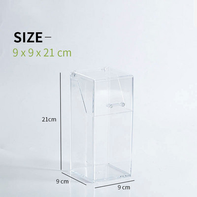 Organizator de birou. Cutie de depozitare pentru biroul de acasă, acrilic, transparent, multifuncțional, pentru pix, depozitare, papetărie, rezistent la apă, rezistent la praf