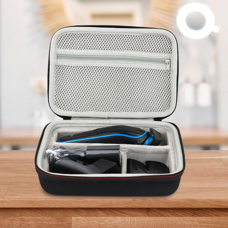 Carcasă de depozitare pentru mașină de tuns, Organizator portabil, rezistent la șocuri, pentru Braun MGK 3020/3040/3060/3080 Organizator pentru bărbați