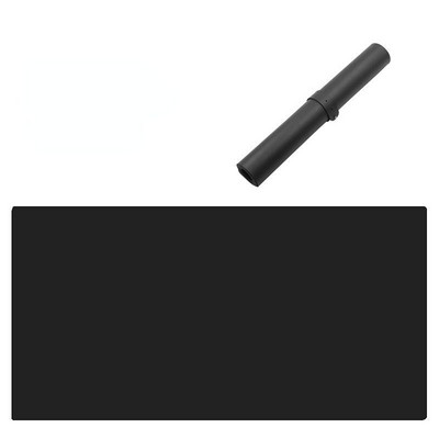 Tampă de mouse mare portabilă cu două fețe pentru jucători, impermeabilă, piele PU, piele intoarsă, covoraș de birou, mousepad pentru computer, tastatură, husă de masă