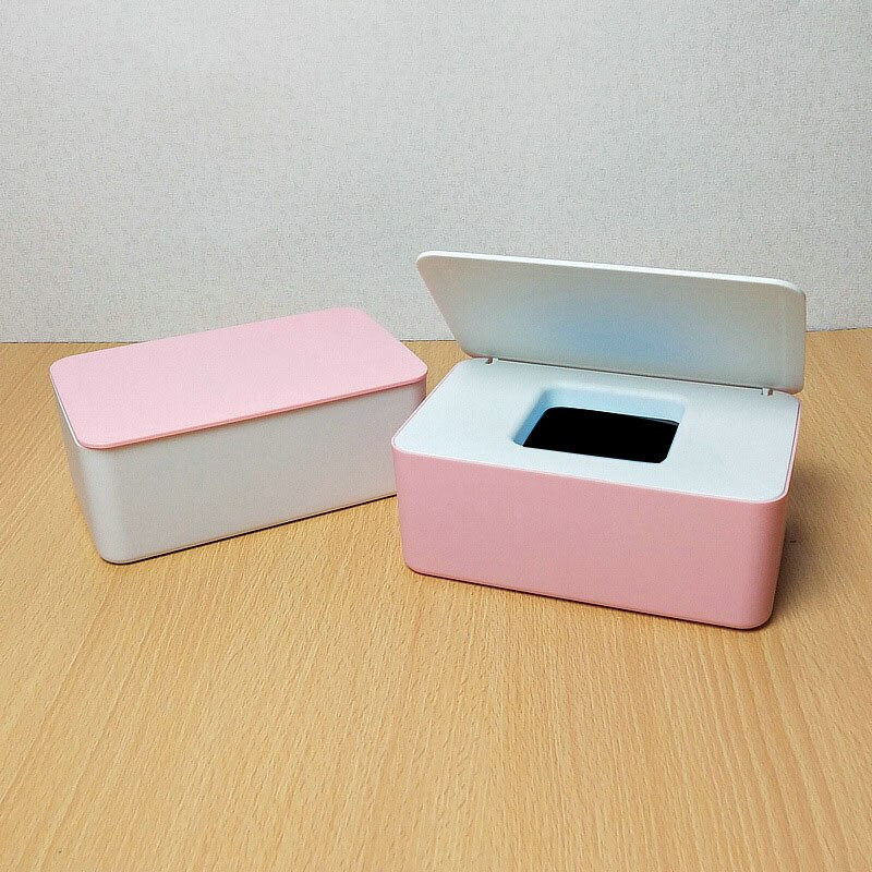 Dulkėms atsparus audinių laikymo dėžutės dėklas drėgnų servetėlių dozatoriaus laikiklis su dangteliu, skirtas namų biurui H88F