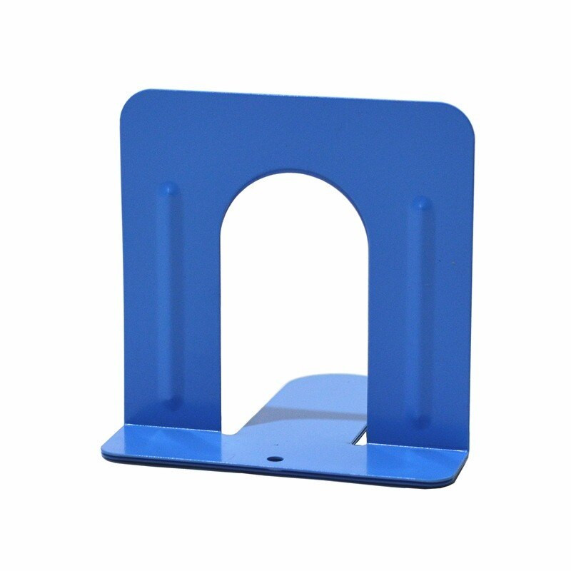 Egyszerű stílusú fém könyvtartók vas tartó íróasztali állványok könyvekhez