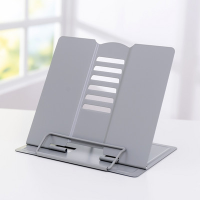 Επιτραπέζιο Μεταλλική ρυθμιζόμενη βάση για ανάγνωση βιβλίων με 6 ρυθμιζόμενες θέσεις για σχολικά βιβλία Μουσική Βιβλία Βιβλία μαγειρικής