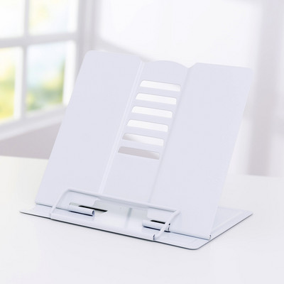 Επιτραπέζιο Μεταλλική ρυθμιζόμενη βάση για ανάγνωση βιβλίων με 6 ρυθμιζόμενες θέσεις για σχολικά βιβλία Μουσική Βιβλία Βιβλία μαγειρικής