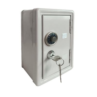 Mini metalinis seifas su raktų buitinio saugos konteinerio laikiklio dėklu namų miegamojo bendrabučio stalviršio dekoravimui