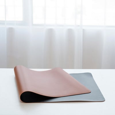 Nagy méretű irodai asztalvédő szőnyeg PU bőr vízálló egérpad asztali billentyűzet asztali asztallap játék egérpad PC-kiegészítők