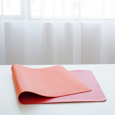 Nagy méretű irodai asztalvédő szőnyeg PU bőr vízálló egérpad asztali billentyűzet asztali asztallap játék egérpad PC-kiegészítők