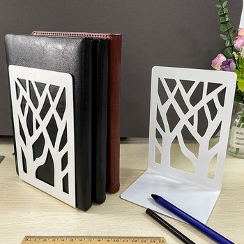 2 τεμ. Sturdy Bookends Αποθήκευση βιβλίων Κοίλη αντιολισθητική βάση αποθήκευσης βιβλίων Πρακτικά περιοδικά Βάση βιβλιοδεσίας Επιτραπέζια βάση βάσης