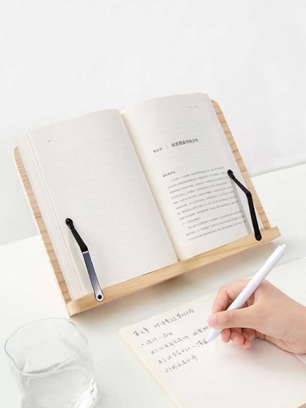 Medinis rėmelis skaitymui skirtų knygų lentynos laikiklis Knygų skaitymas knygų laikiklis planšetinio kompiuterio atrama muzikiniam stovui Medinio stalo piešimo molbertas Kanceliarinės prekės