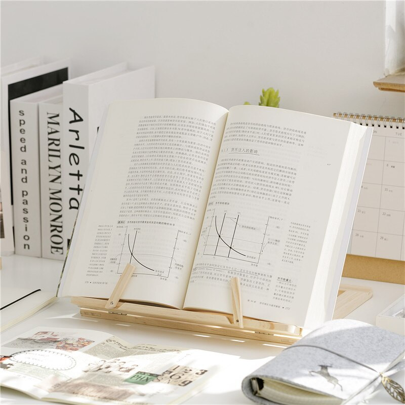 Medinis rėmelis skaitymui skirtų knygų lentynos laikiklis Knygų skaitymas knygų laikiklis planšetinio kompiuterio atrama muzikiniam stovui Medinio stalo piešimo molbertas Kanceliarinės prekės