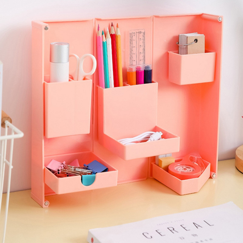 Makiažo konteinerio laikiklis kosmetikai didelės talpos kosmetikos laikymo dėžutės laikiklis darbalaukio papuošalų nagų lako makiažo stalčius