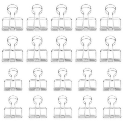 Nerūdijančio plieno rišiklis tuščiaviduris ilgauodegis vielos rišiklis naudojamas biuro studijoms (10 vidutinių + 10 mažų)