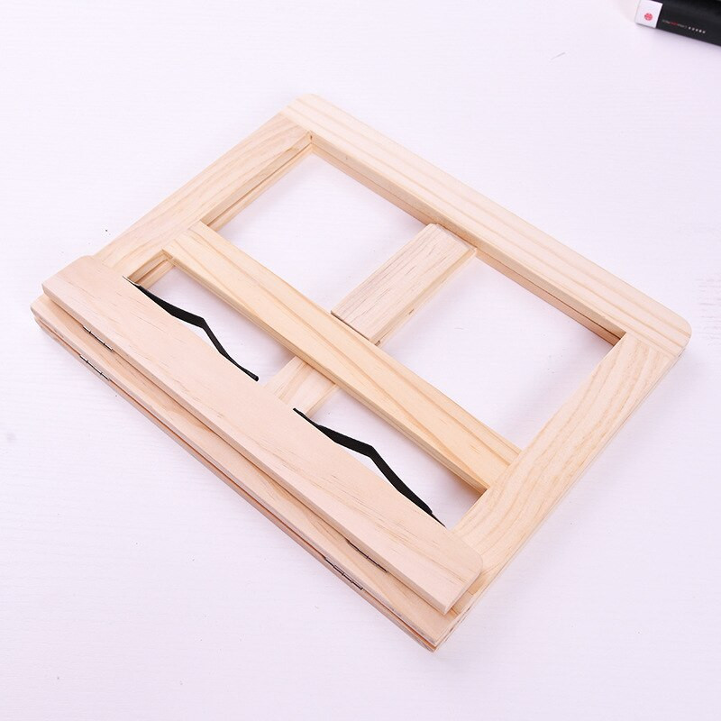 Medinis rėmelis skaitymui skirtų knygų lentynos laikiklis Knygų skaitymas knygų laikiklis planšetinio kompiuterio atrama muzikiniam stovui Medinio stalo piešimo molbertas Kanceliarinės prekės