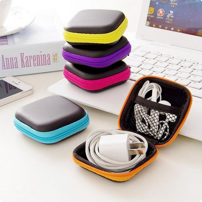 10 τεμ./παρτίδα Τυχαίο χρώμα MINI Clip Holder Clip Dispenser Desk Organizer Τσάντες Ακουστικά Ακουστικά Καλώδιο ακουστικών Ακουστικά ακουστικά τσάντα αποθήκευσης