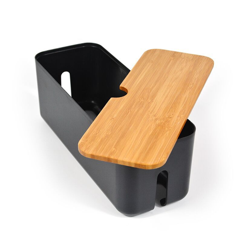 Kabelio saugojimo dėžutės maitinimo juostos laido dėklas nuo dulkių