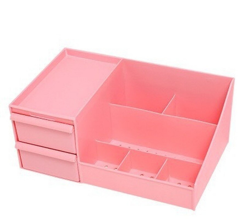 Rašomojo stalo priedai Biuro stalas Organizatorius Kanceliarinės prekės Bendrabučio šepetėlių stovas rašikliams Tvarkyklės darbastalio makiažo laikymo dėžutė