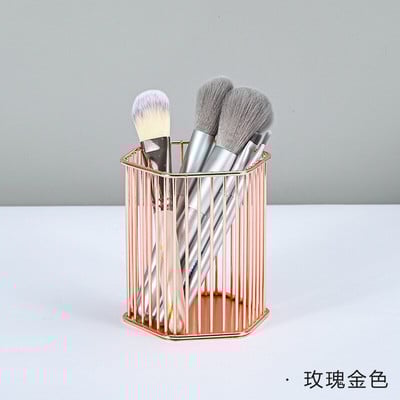 Organizator de birou pentru pixuri Suport perie de depozitare Suport pentru creion de birou pentru rechizite școlare Kawaii Papetarie de birou Cutie de depozitare pentru machiaj