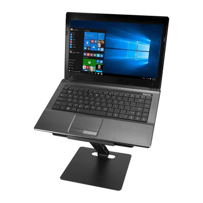 Laptop állvány emelőmagasság állítható, alumínium összecsukható táblagép állvány asztali notebook hűtő tartó 11-17 hüvelykes MacBookhoz