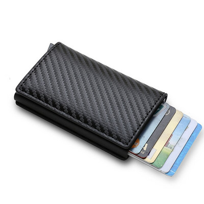2022 New Man Wallet Card Holder Smart Wallet Business Card Holder Rfid Wallet Aluminum Box Credit Card Holder