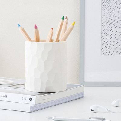 Naujas rašiklio laikiklis pieštukų indelis silikoninis cilindrinis dažų teptuko laikiklio dėklas Vonios reikmenys Organizatoriaus dėklo priedai