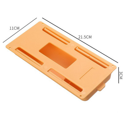 Lipni laikymo dėžutė po rašomuoju stalčiumi biuro rašiklio laikikliui Paslėptas makiažo dėklas, raštinės reikmenys