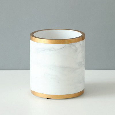 Dervos marbelizo rašiklio laikiklis Rašomasis stovas puodelis vaikiškam pieštuko laikiklio organizatoriui Mokyklos biuras mielas darbastalio namų dekoras