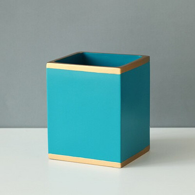 Dervos marbelizo rašiklio laikiklis Rašomasis stovas puodelis vaikiškam pieštuko laikiklio organizatoriui Mokyklos biuras mielas darbastalio namų dekoras