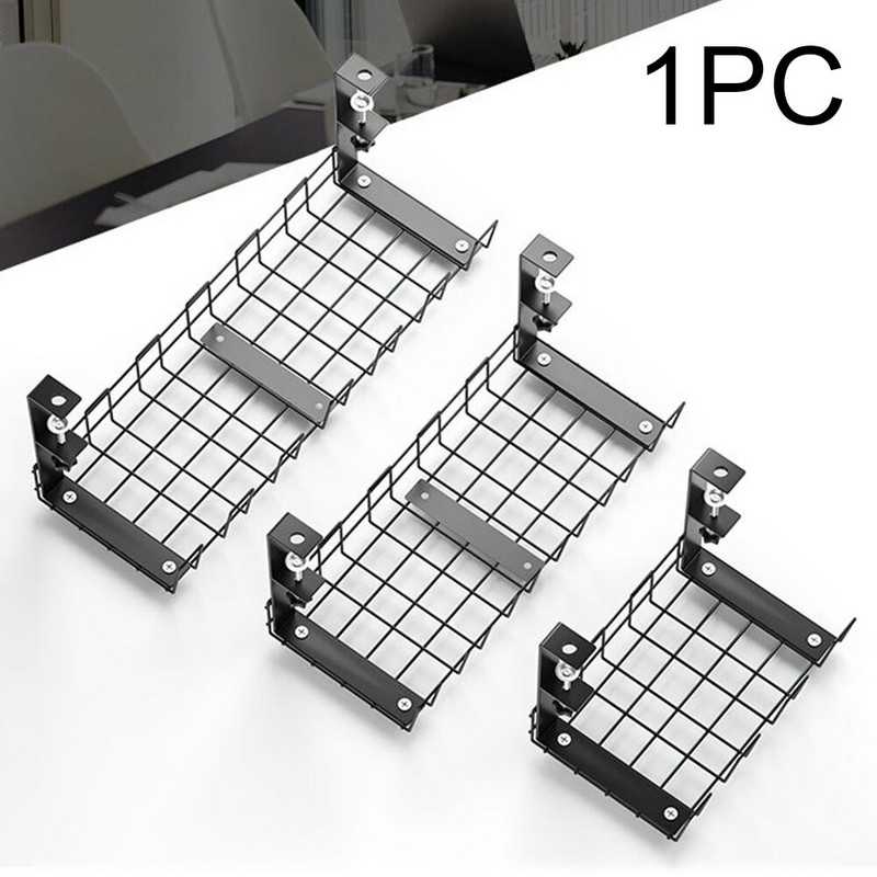 Magamistuba, suure mahutavusega lauaalune kaabel Organisaatori klambrikinnitus juhtmete haldamiseks Lihtne paigaldada Vastupidav ja ruumisäästlik