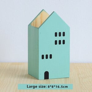 Kūrybinio namo formos raštinės reikmenų laikiklio dėžutė pieštukams žymekliai rašikliai Makiažo įrankiai nuotolinio valdymo dažų teptukas ir daugiau didmeninės prekybos