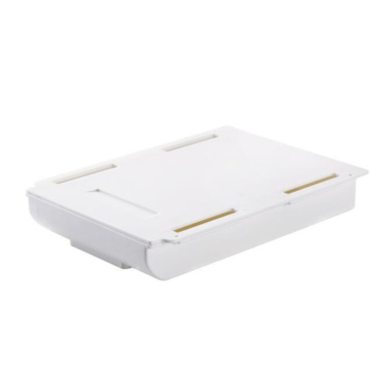 „Self Stick“ pieštukų dėklas po stalčiumi, laikymo dėžutė, paslėpta raštinės reikmenų laikymo priemonė.