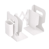 Állítható könyvrögzítők Könyvállvány egy méretű, mindenkinek Bővíthető könyvállvány Hordozható összecsukható polc Teleszkópos könyves irodai eszköz