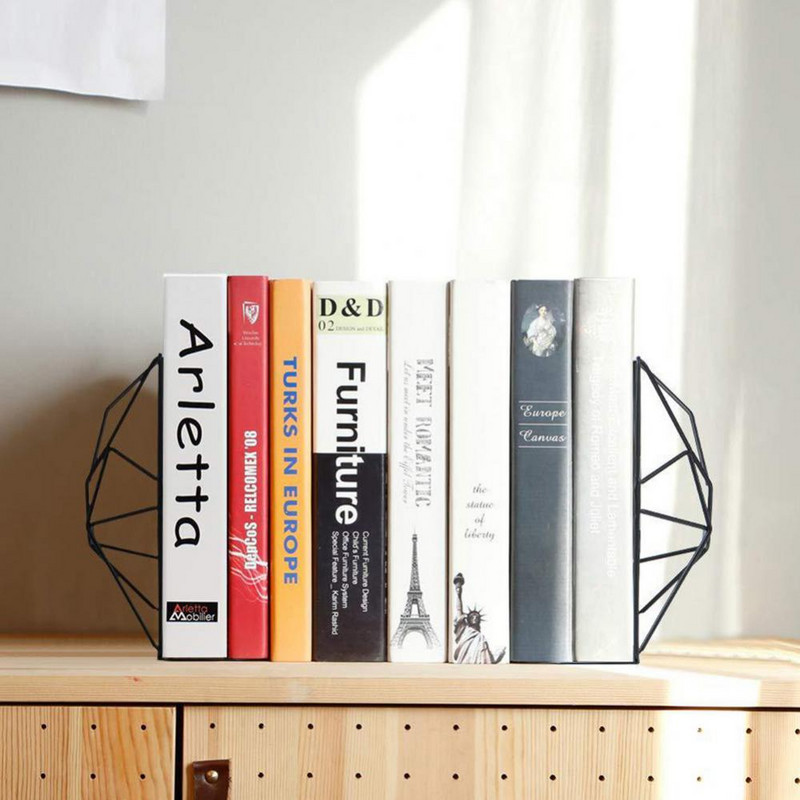 1 pora geometrinio dizaino Bookend stalinių knygų stovų Studijų namų biuro apdaila