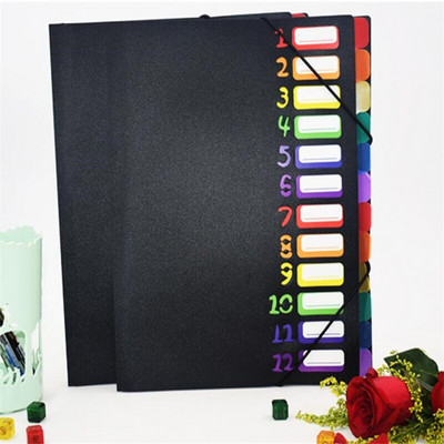 Kelių sluoksnių A4 aplanko duomenų knyga PP studentų bandomasis popierius saugojimo aplankas Muzikos balų klasifikacija Aplanko saugojimo maišelio saugojimo knyga